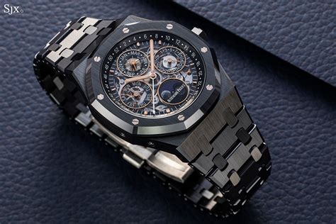 ap royal oak full black|ap black ceramic skeleton price.